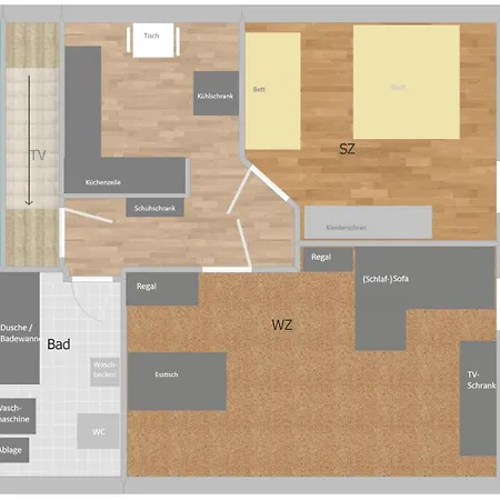 Dachstuebchen Apartman Chemnitz