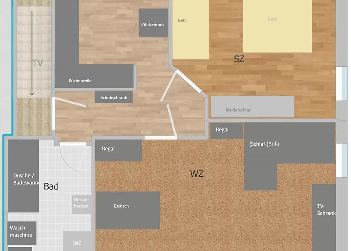 Dachstuebchen Lejlighed Chemnitz